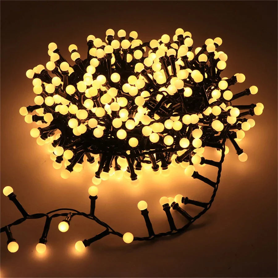 Guirlande LED Étanche Pour Extérieur — Jardin, Terrasse & Soirées Éclairées