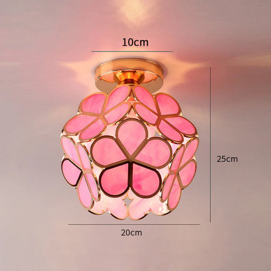 Lampadario a Forma di Fiore – Design Delicato e Moderno 
