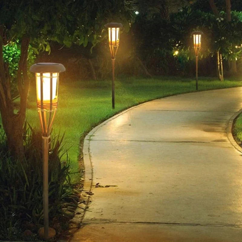 Solar Tiki Lampe - Beleuchten Sie Ihre Abende mit Stil 