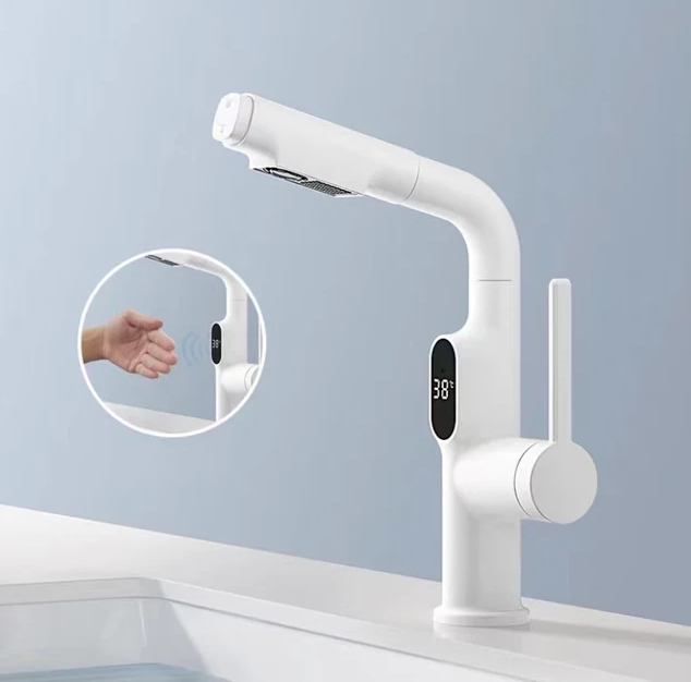Rubinetto Intelligente – Visualizzazione Digitale e Temperatura Istantanea 