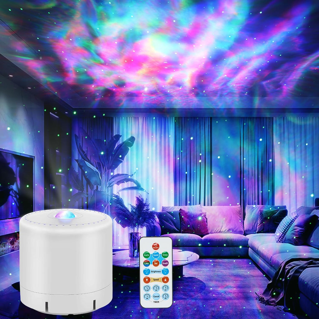 LED-projektori – Rentouttava galaksitunnelma 