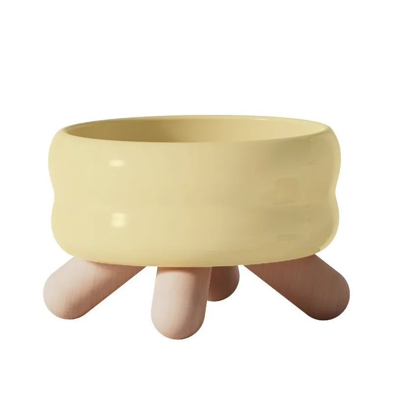 Taça para gatos com design elevado - Conforto e elegância natural
