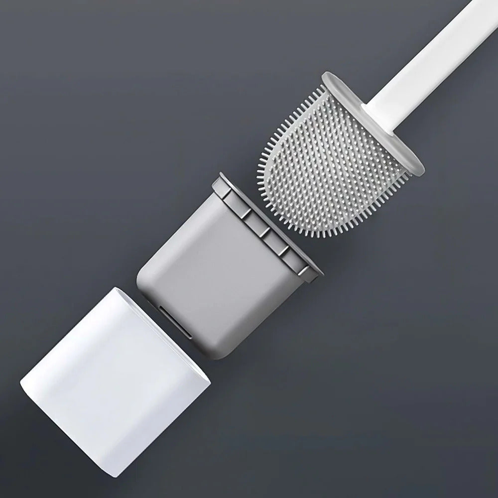 Toalettborste i flexibelt silikon – Hållbar och antibakteriell design 