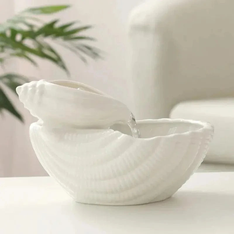 Fuente de Agua para Gatos de Cerámica – Elegancia e Hidratación Pura 