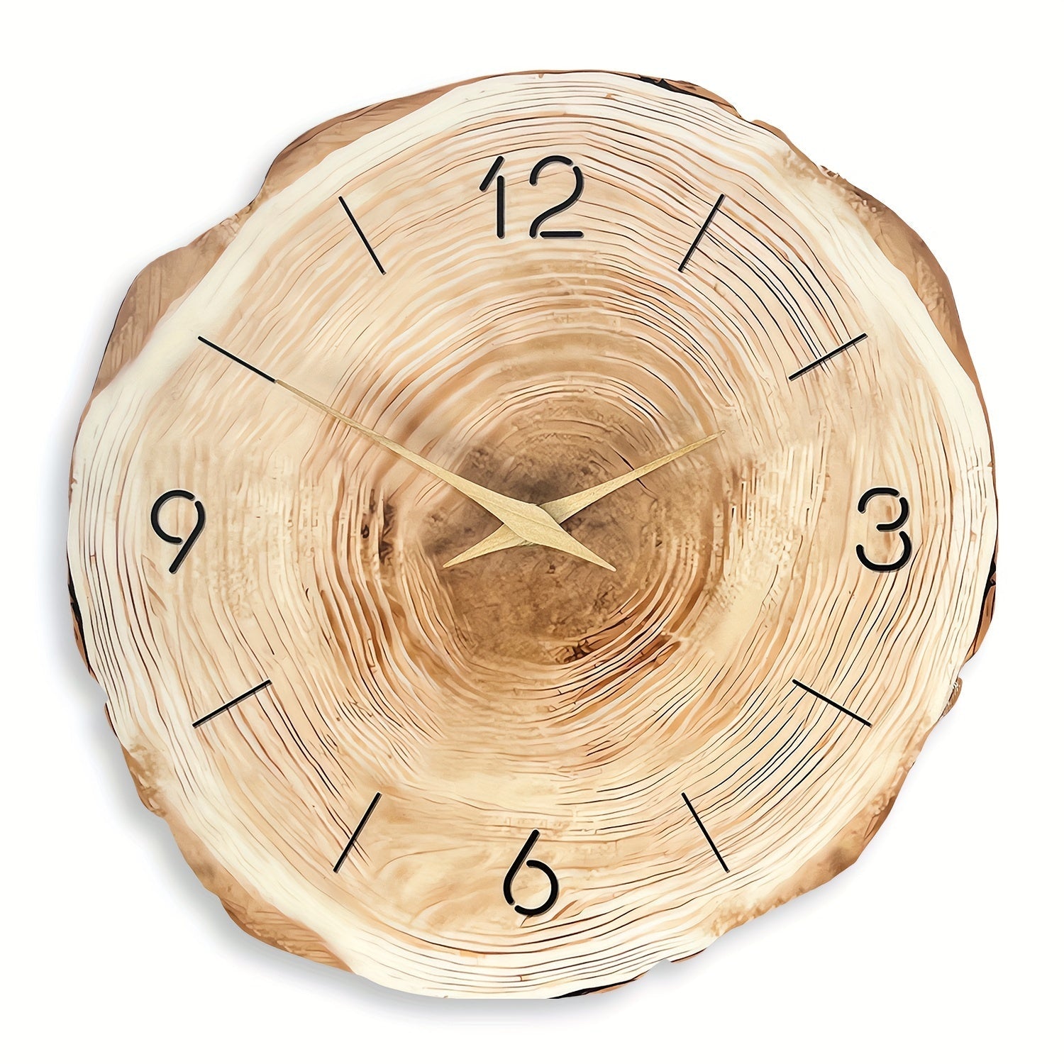 Orologio da Parete Silenzioso – Texture Realistica e Design Elegante 