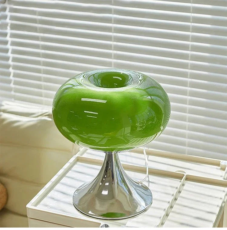 Lâmpada de Mesa Vintage Estilo Bauhaus 