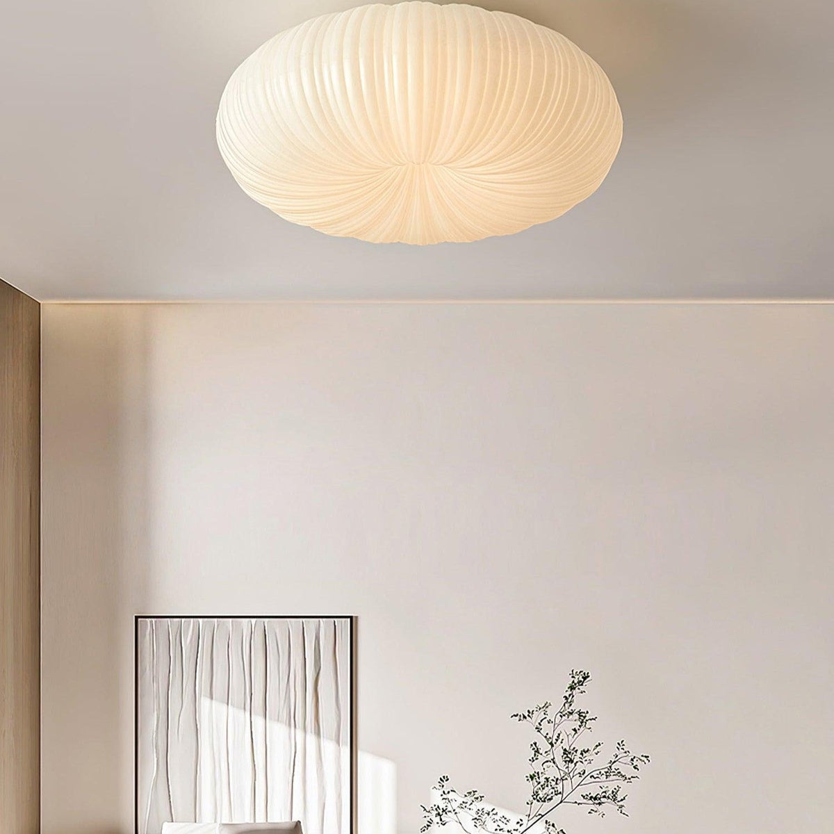 Moderne LED-loftslampe med fjernbetjening - komfort og elegance