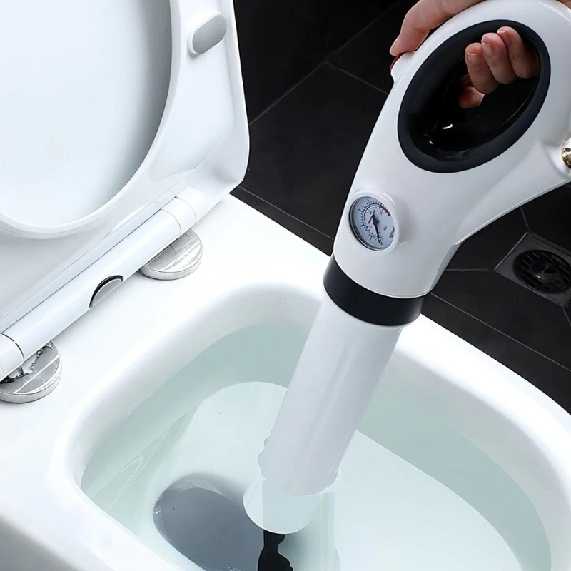 DrainHero – Desatascador de Alta Presión Para Inodoros y Fregaderos 