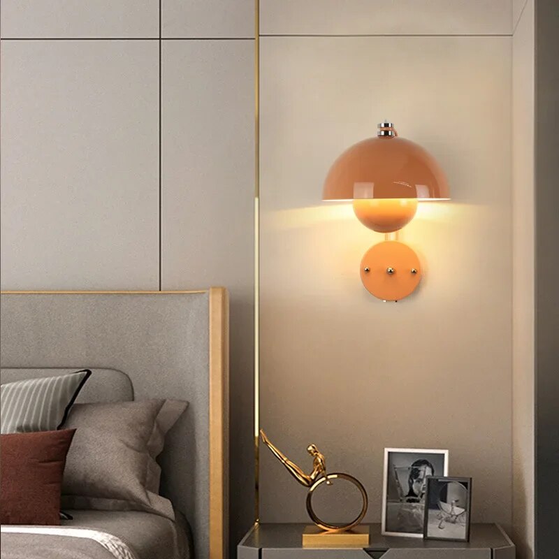 Lampă de perete iluminată - iluminare elegantă și o atmosferă caldă
