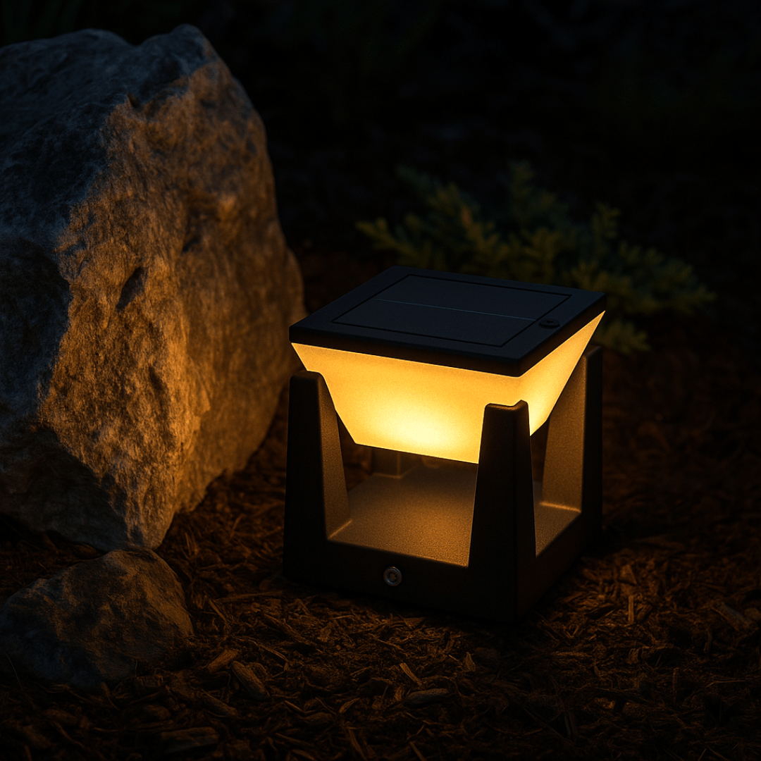 Vonkajšia solárna lampa