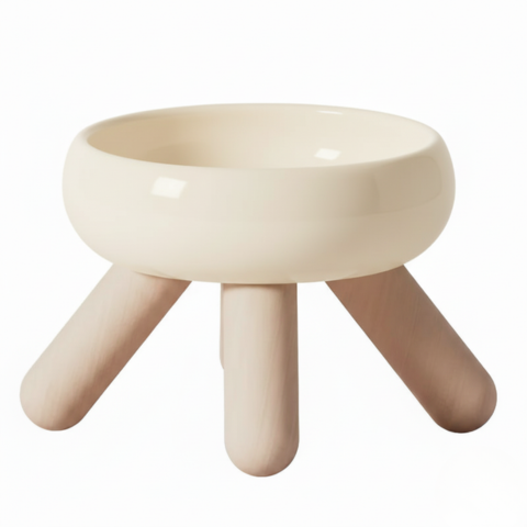 Taça para gatos com design elevado - Conforto e elegância natural