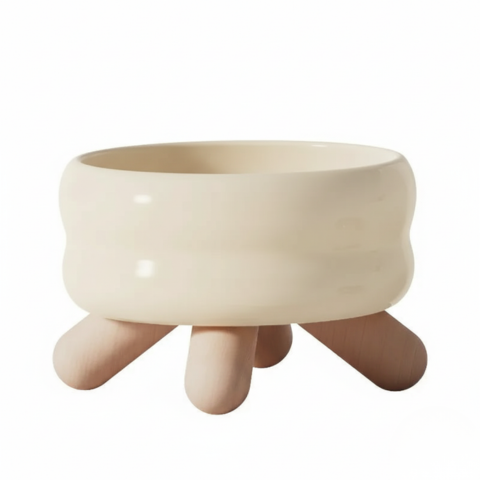 Taça para gatos com design elevado - Conforto e elegância natural