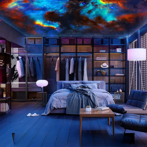 Lampada Proiettore Rotante – 360° Di Sogni Stellari A Casa 