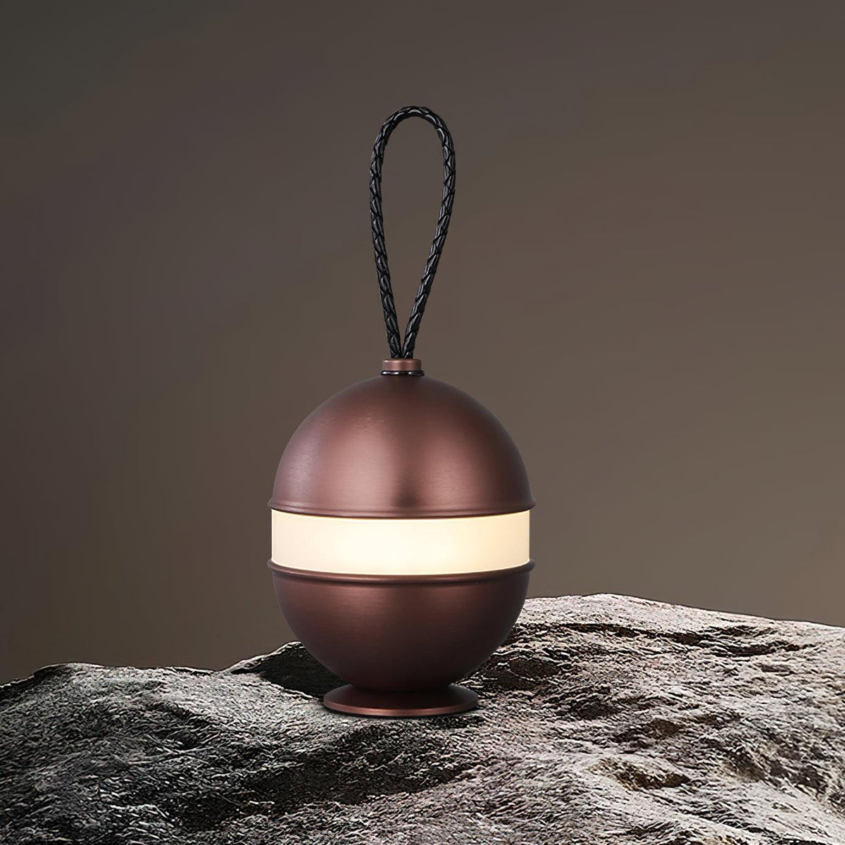Dobíjacia guľová lampa - elegantný dizajn a relaxačné svetlo