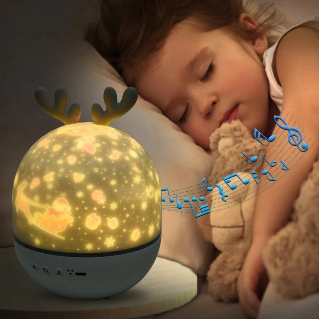 Proyector Nocturno – Iluminación Mágica y Relajante 