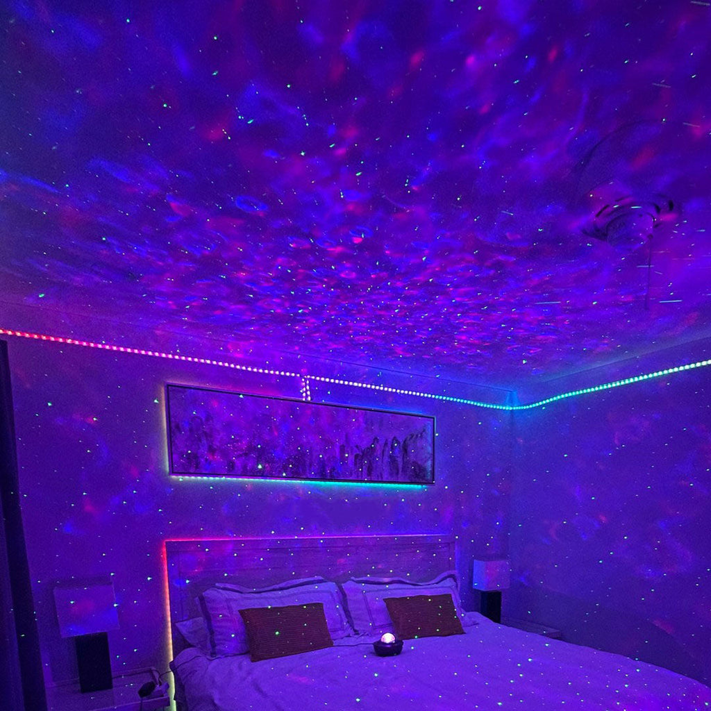 Proiettore di luce Galaxy - Decorazione illuminante e rilassante