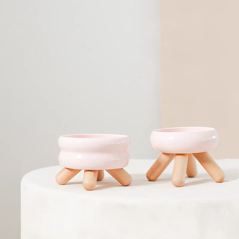 Taça para gatos com design elevado - Conforto e elegância natural