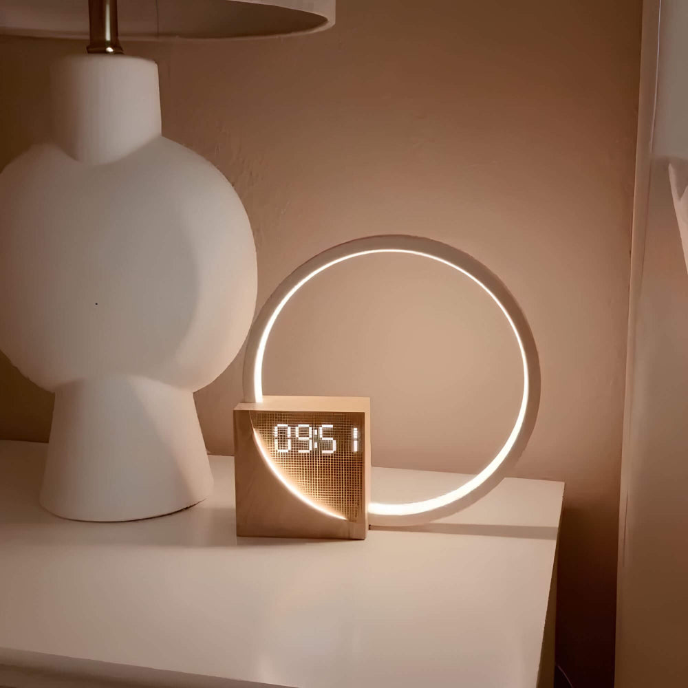 Despertador com simulador de amanhecer - Despertar natural e energia matinal