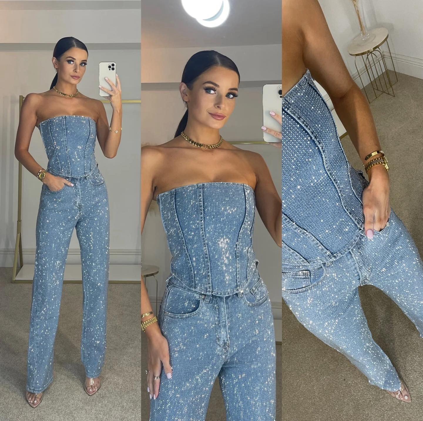 Ginia | Lang Bustier Kombination – Glamour Og Distinktion 