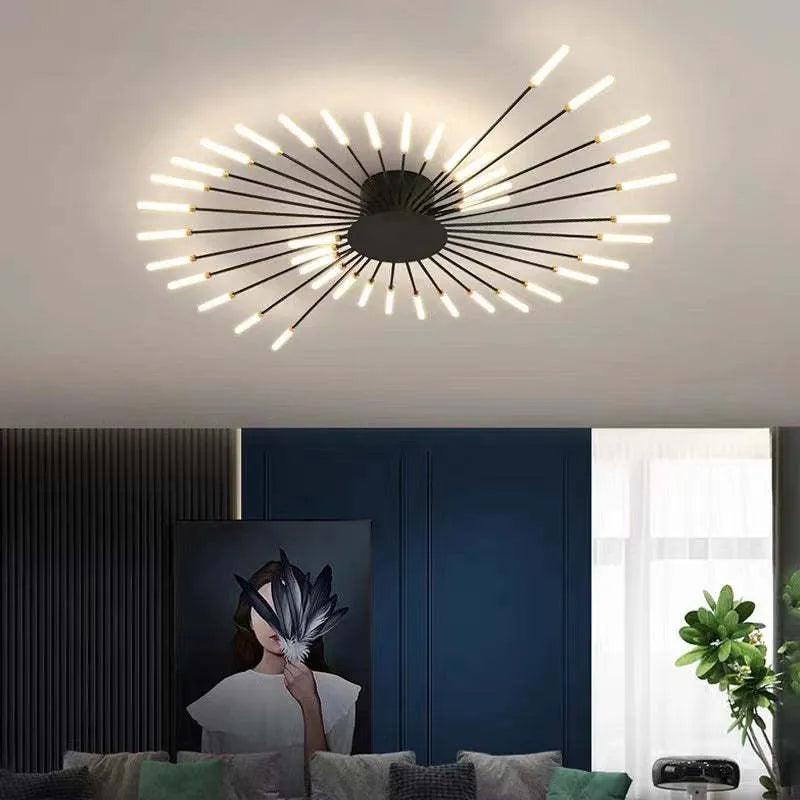 Luz de Teto LED Moderna – Iluminação Elegante e Design Contemporâneo 