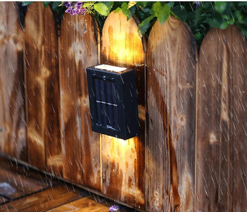 Aplique Solar – Iluminação Automática para Exterior 