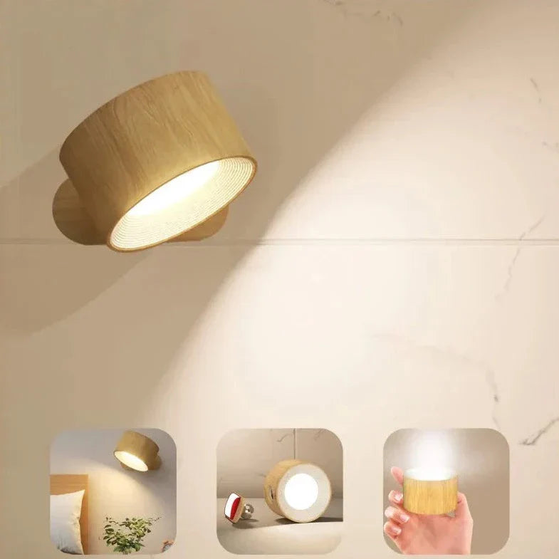 Lampada da Parete Ricaricabile – Luce Dove Ne Hai Bisogno 