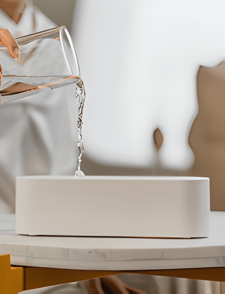 USB Aroma Diffuser Met Veelkleurige LED-verlichting - Ontspannende Sfeer & Lichte Nevel