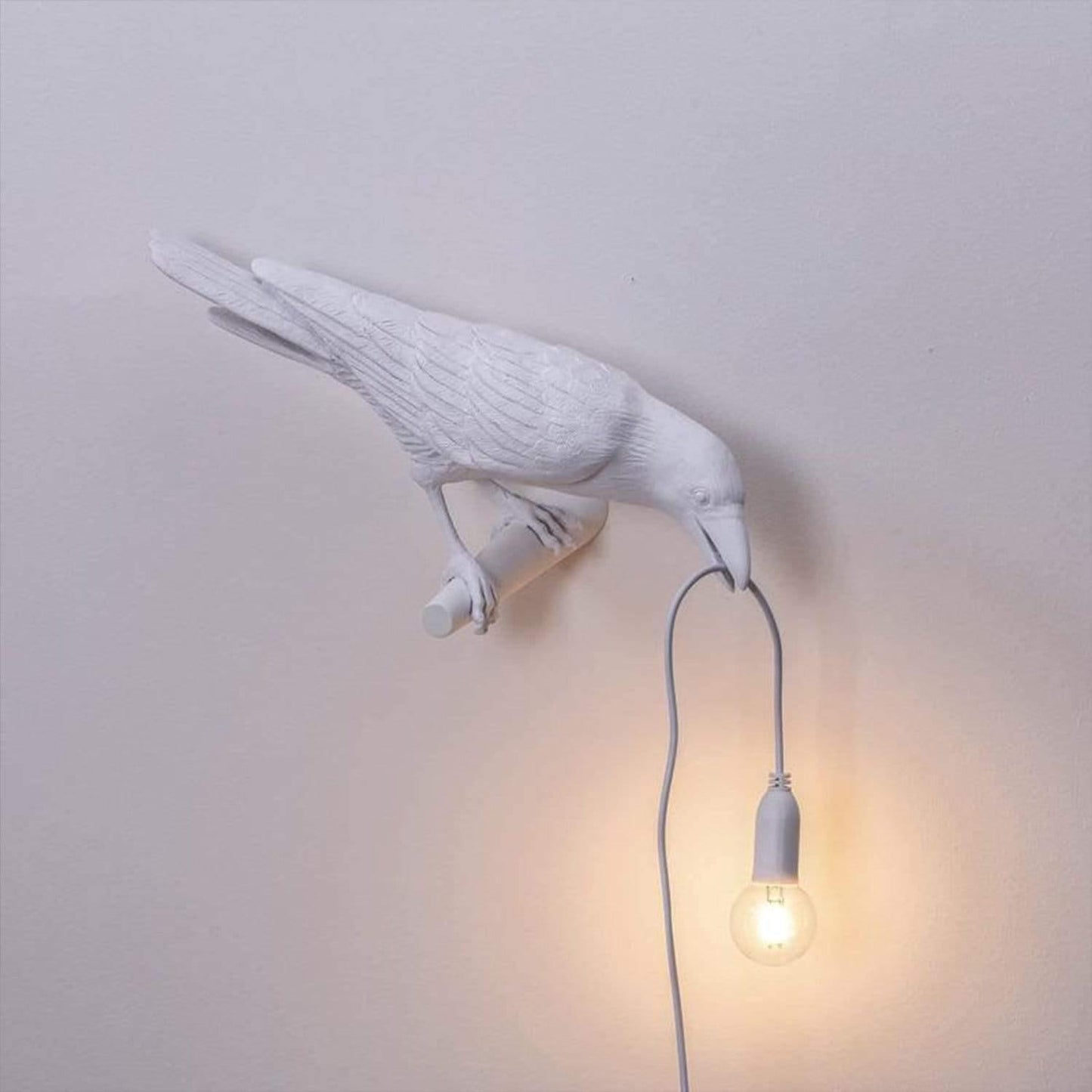 Lâmpada Decorativa — Corvo Para Ambiente Misterioso 