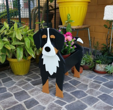 Vaso de Flores Original — Forma de Cão 