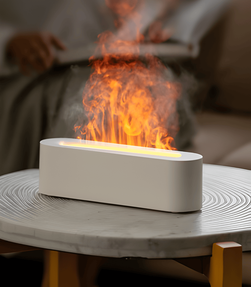 USB Aroma Diffuser Met Veelkleurige LED-verlichting - Ontspannende Sfeer & Lichte Nevel