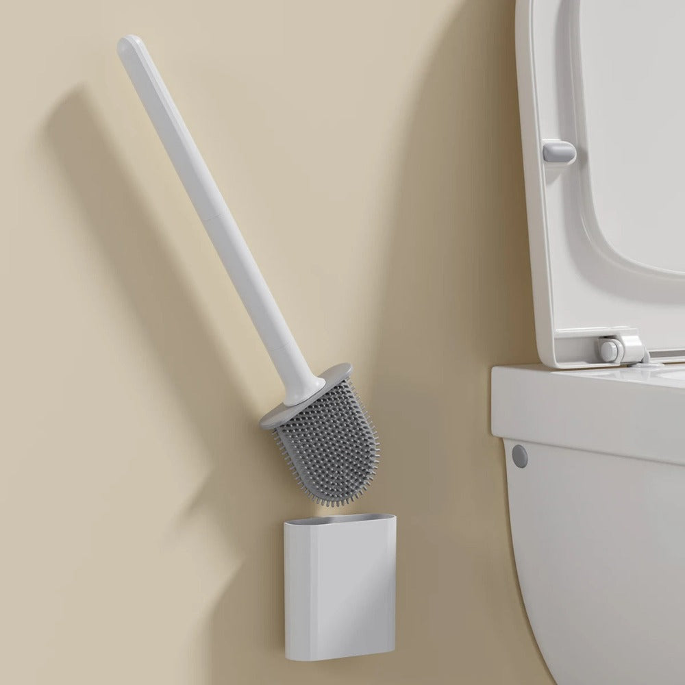Toalettborste i flexibelt silikon – Hållbar och antibakteriell design 