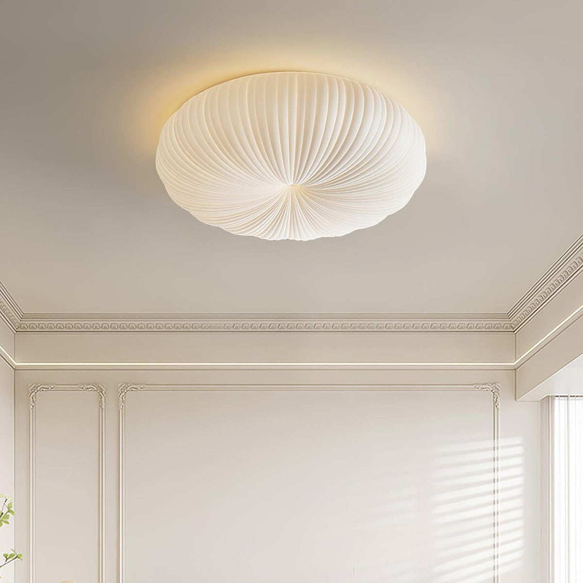 Moderne LED-loftslampe med fjernbetjening - komfort og elegance