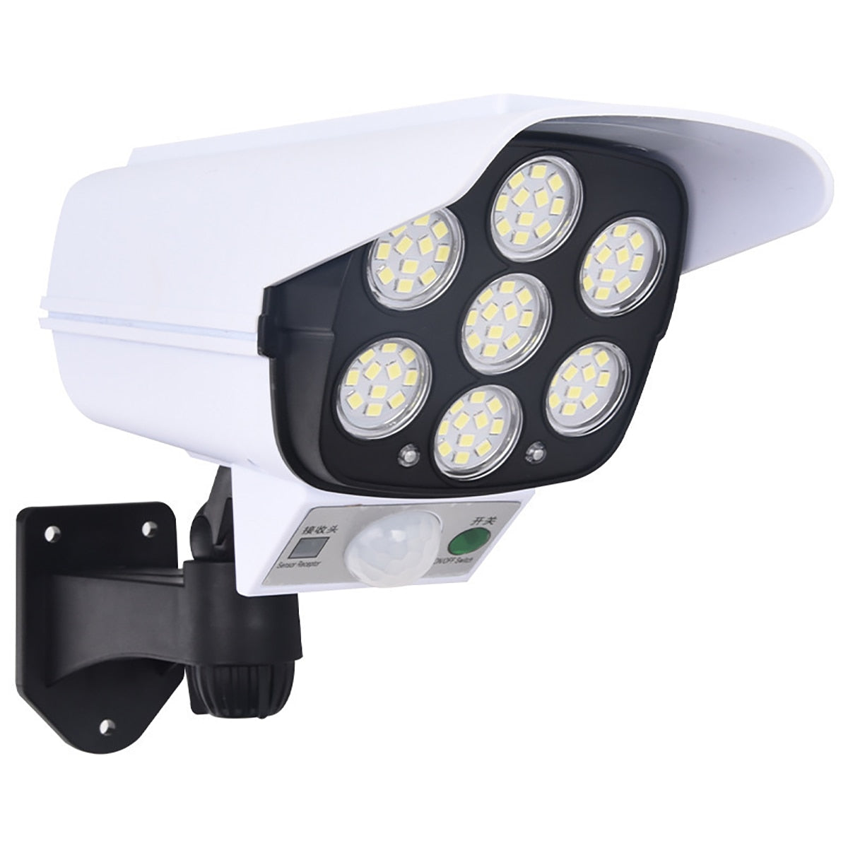 Câmera de Vigilância Falsa Solar – Proteção Visual Eficaz 
