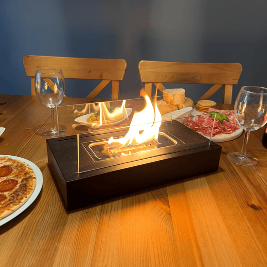 Chimenea de mesa de bioetanol elegante