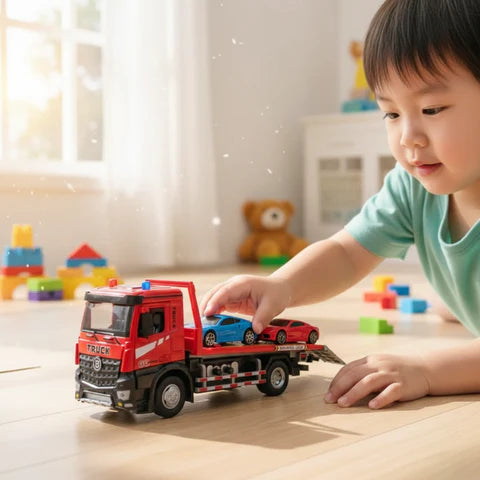 Camion de remorcare interactiv - Creativitate și învățare în mișcare
